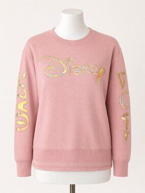 Disney EARidescent Collection 50th Anniversary Sweatshirt Pink Size X-Small EUC